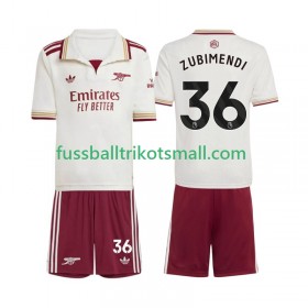 Fußballtrikots Arsenal Martin Zubimendi 36 Kinder 2025-2026 Kurzarm 3rd trikot kaufen